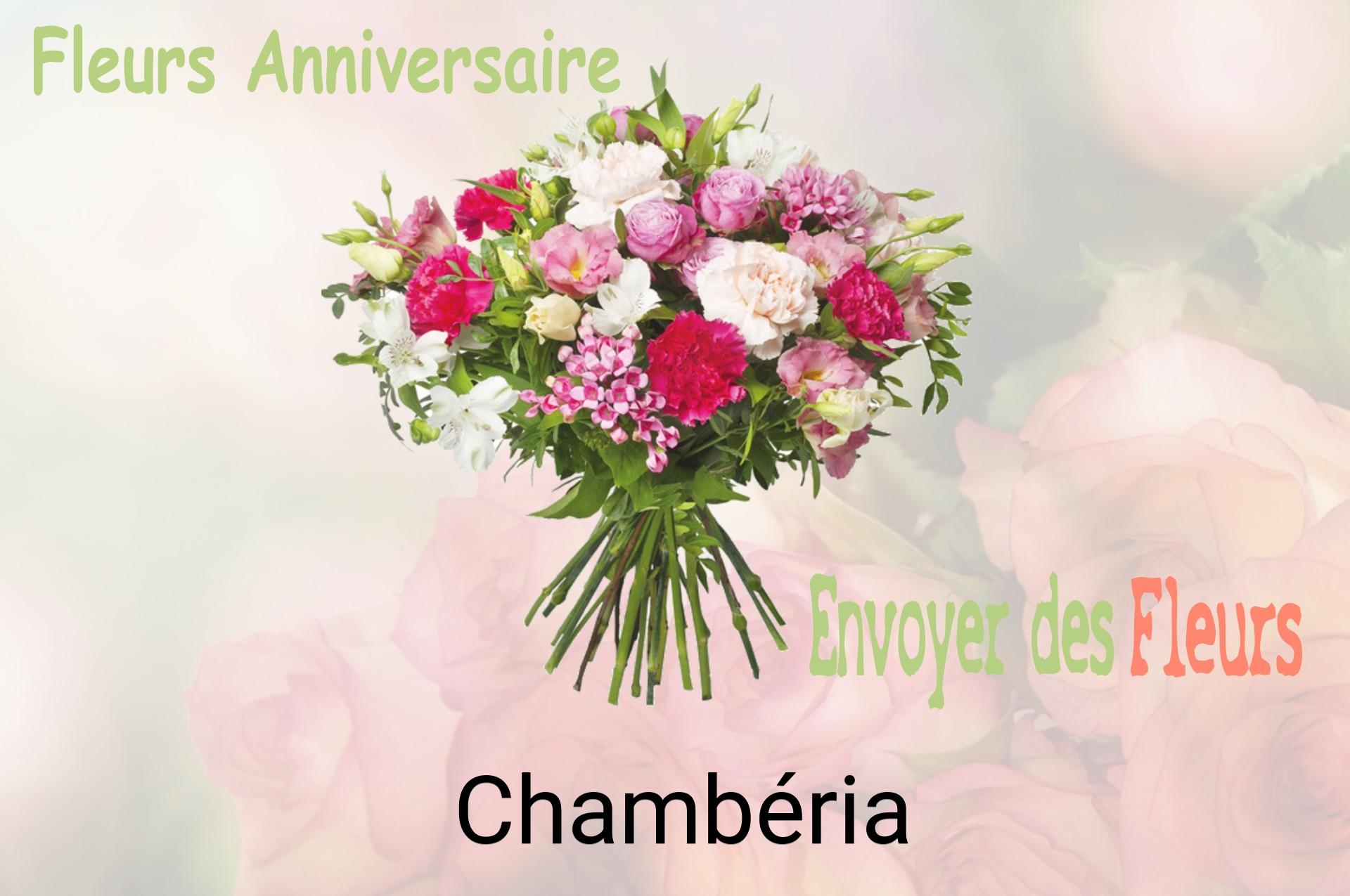 Bouquet de fleurs d’anniversaire livré à Chambéria
